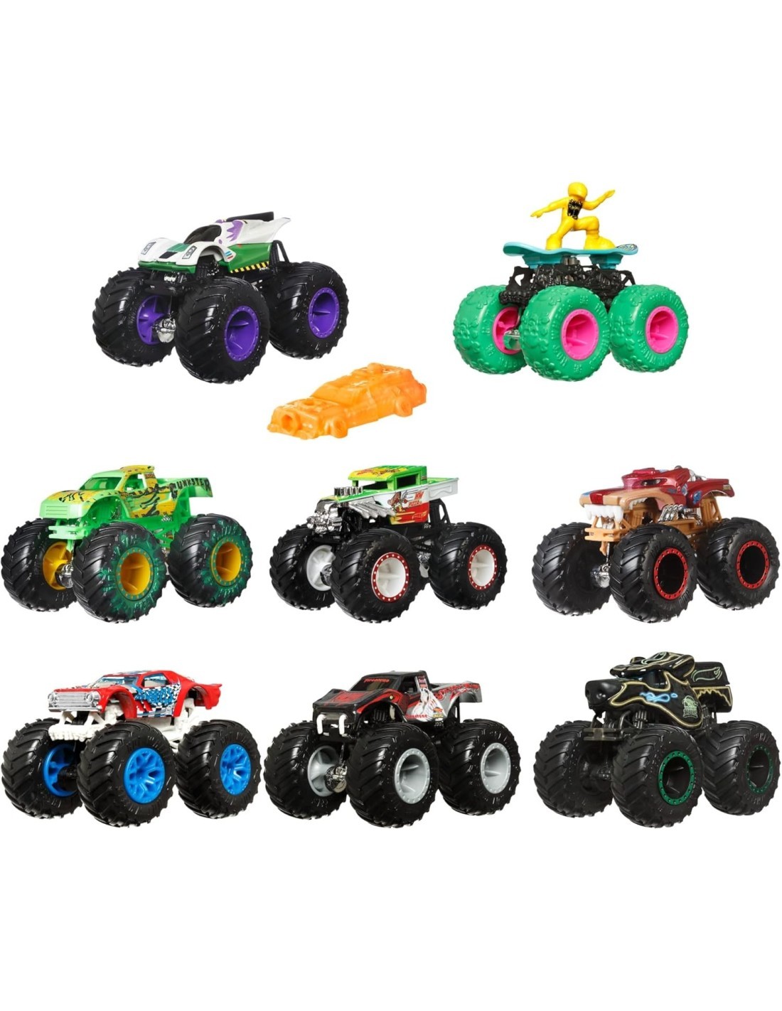 HOT WHEELS FYJ44 MONSTER TRUCKS ASSORTITO MATTEL su TreG Ingrosso
