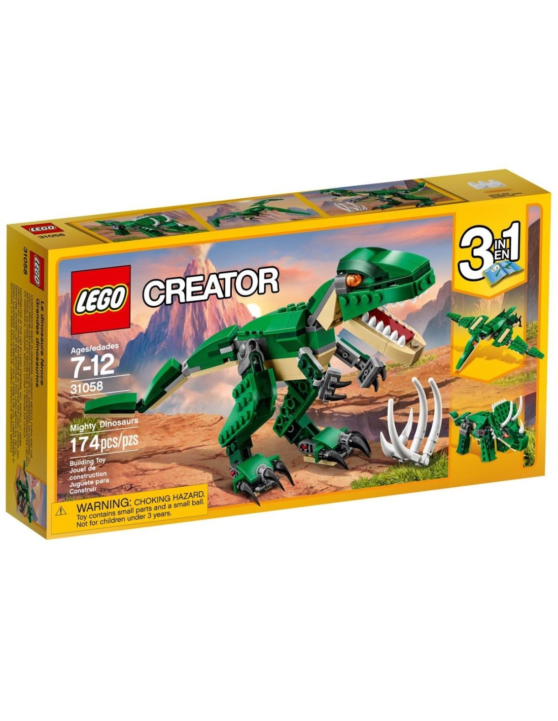 LEGO CREATOR 31058 DINOSAURO su TreG Ingrosso