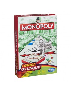 GIOCO IN SCATOLA MONOPOLY TRAVEL B1002103 HASBRO su TreG Ingrosso