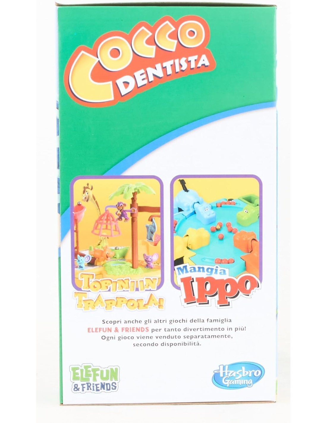GIOCO IN SCATOLA COCCO DENTISTA B0408103 HASBRO su TreG Ingrosso