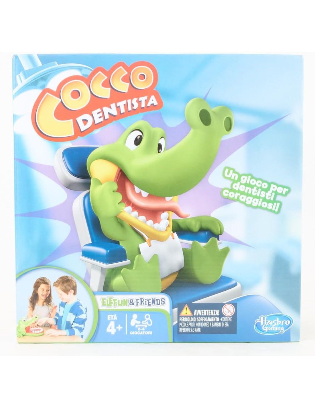 GIOCO IN SCATOLA COCCO DENTISTA B0408103 HASBRO su TreG Ingrosso