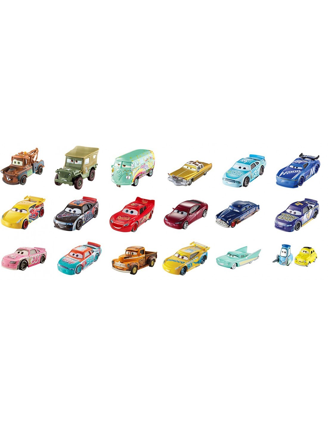 DISNEY PIXAR CARS 3 DXV29 PERSONAGGI ASSORTITI MATTEL su TreG Ingrosso