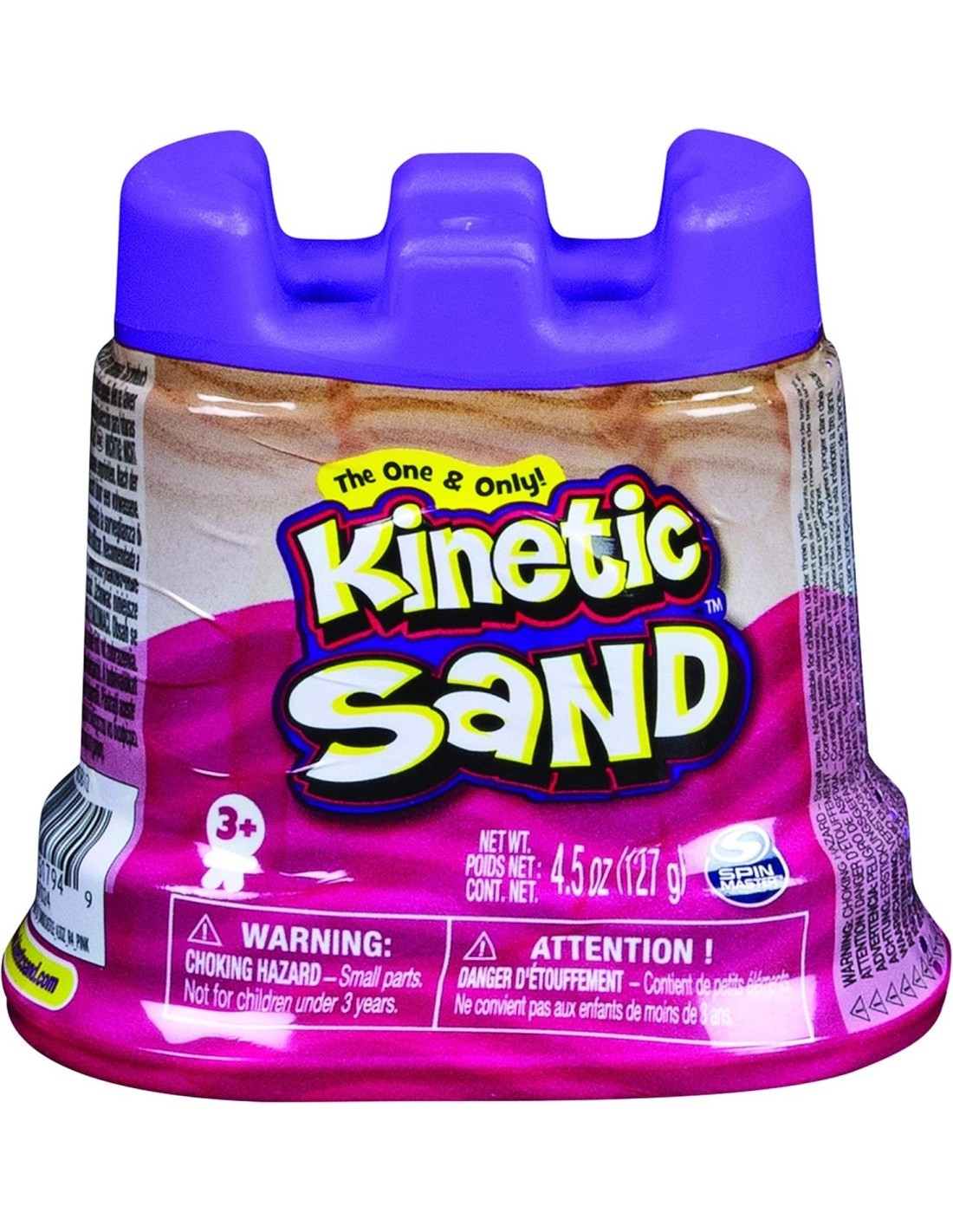 KINETIC SAND 6036825 MINI CASTELLO 141GR SPIN MASTER su TreG Ingrosso
