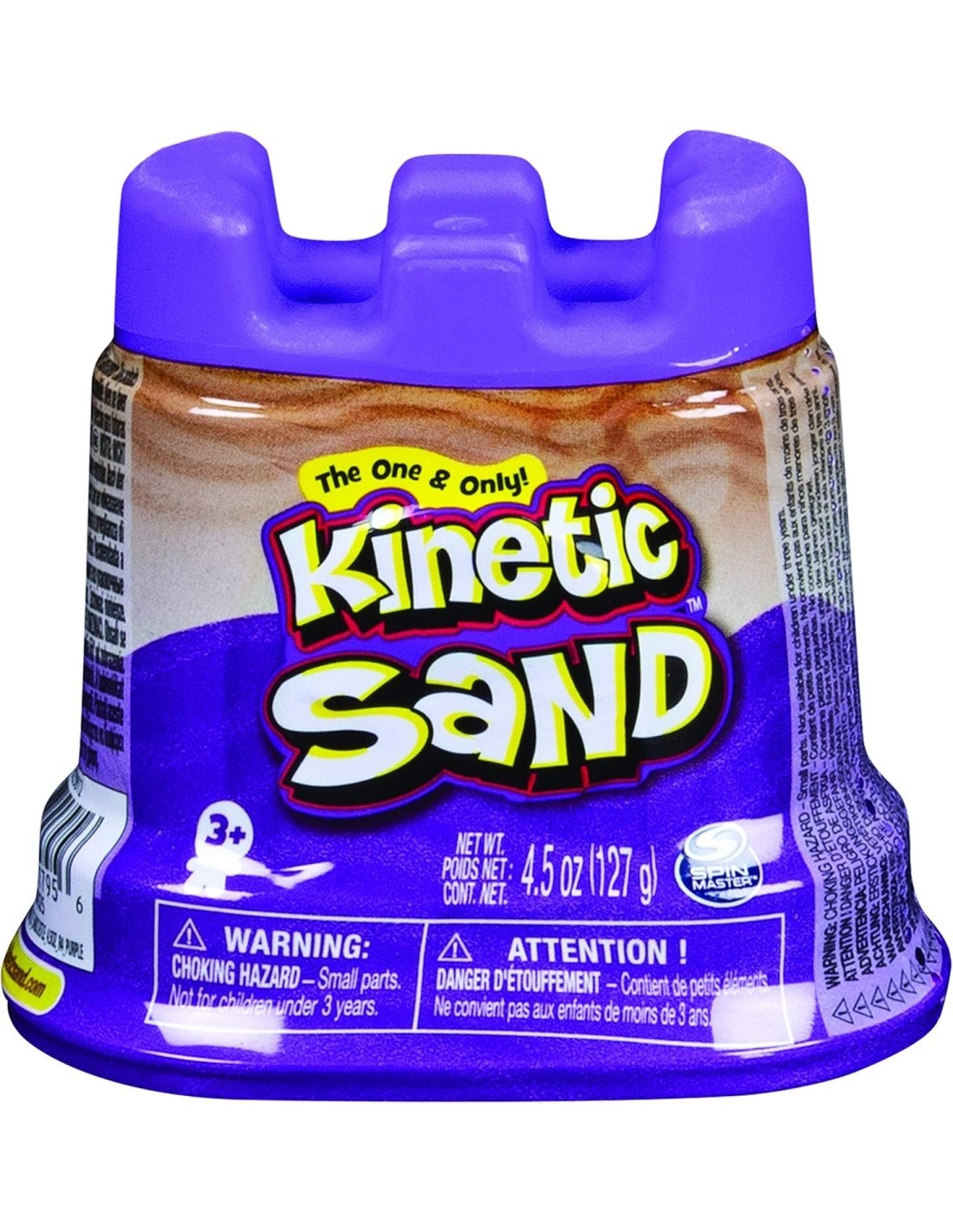 KINETIC SAND 6036825 MINI CASTELLO 141GR SPIN MASTER su TreG Ingrosso