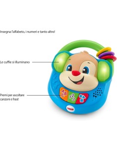 FISHER PRICE FPV06 LETTORE MUSICALE CANTA E IMPARA MATTEL su TreG I...