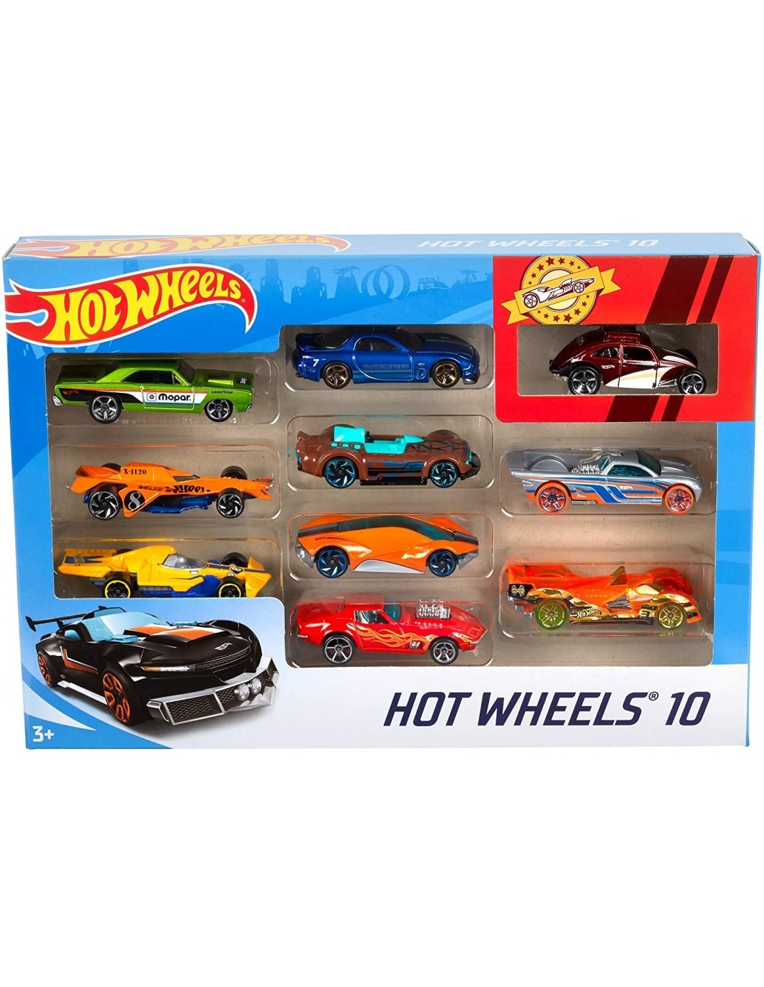 HOTWHEELS 54886 CONFEZIONE 10 AUTO su TreG Ingrosso