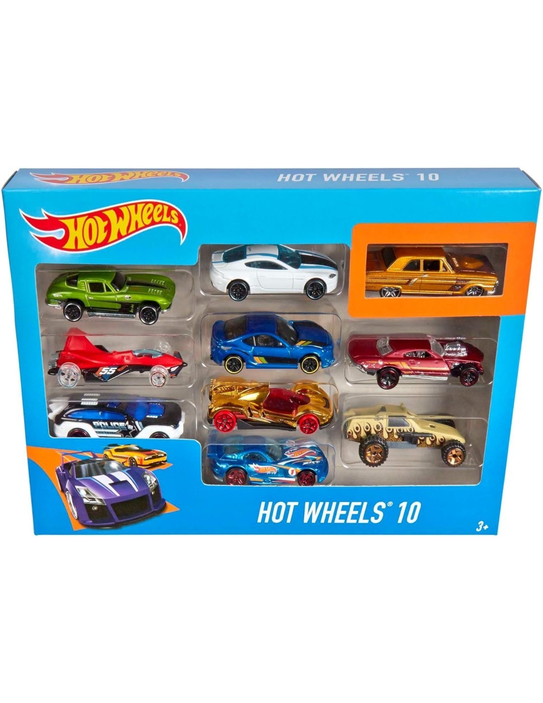 HOTWHEELS 54886 CONFEZIONE 10 AUTO su TreG Ingrosso
