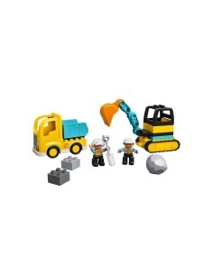 DUPLO 10931 CAMION E SCAVATRICE CINGOLATA su TreG Ingrosso