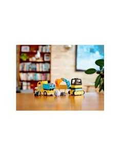 DUPLO 10931 CAMION E SCAVATRICE CINGOLATA su TreG Ingrosso