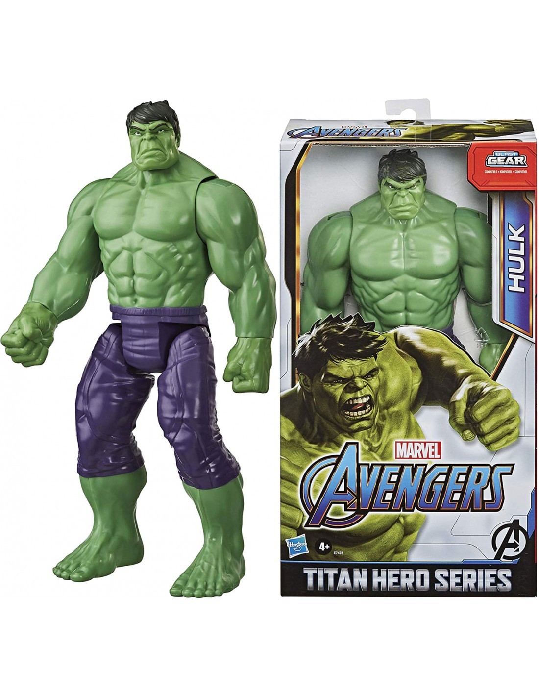 AVENGERS E7475 HULK TITAN HERO su TreG Ingrosso
