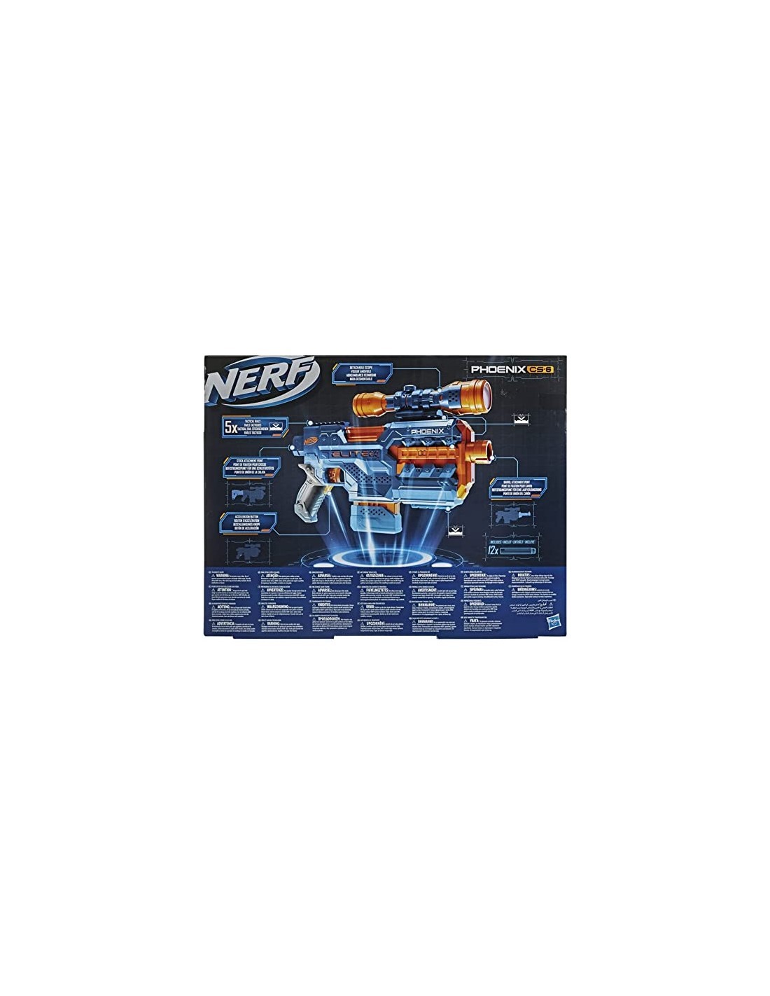 NERF ELITE 2.0 E9961 PHOENIX CS6 su TreG Ingrosso