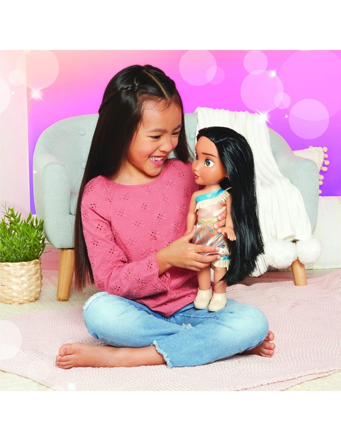 PRINCESS 95567 POCAHONTAS BAMBOLA 35CM su TreG Ingrosso