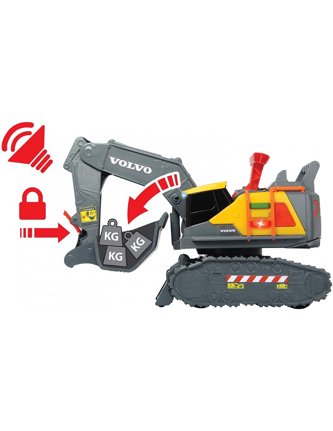 VOLVO 203725006 ESCAVATORE 30CM RILEVA PESO su TreG Ingrosso