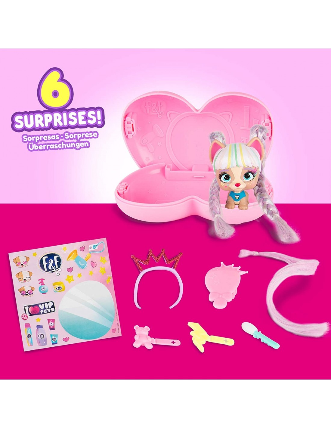 VIP PETS 711891 MINI FANS S1 ASS su TreG Ingrosso