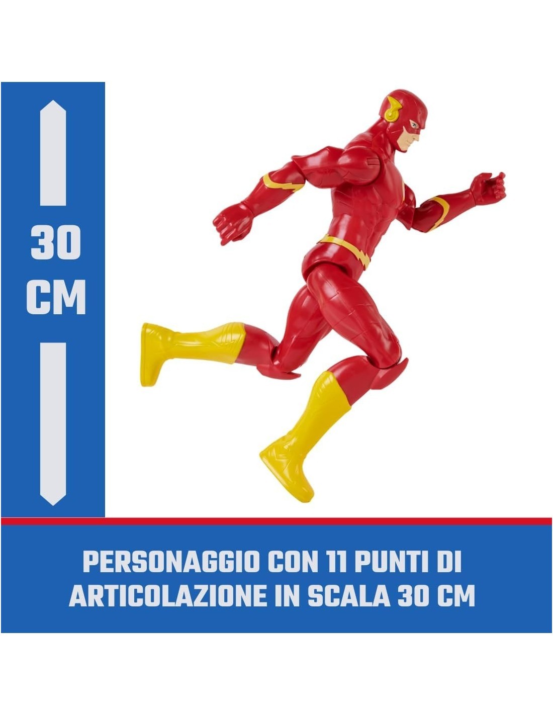 DC UNIVERSE 6056779 FLASH TITAN HERO su TreG Ingrosso