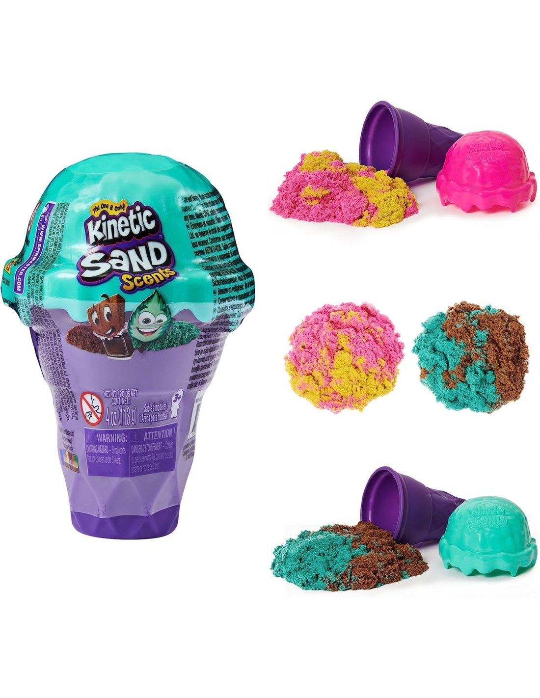 KINETIC SAND CONO GELATO su TreG Ingrosso