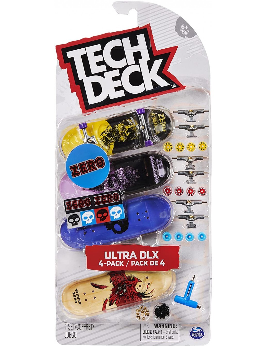 TECH DECK CONFEZIONE 4 SKATE ASSORTITI su TreG Ingrosso