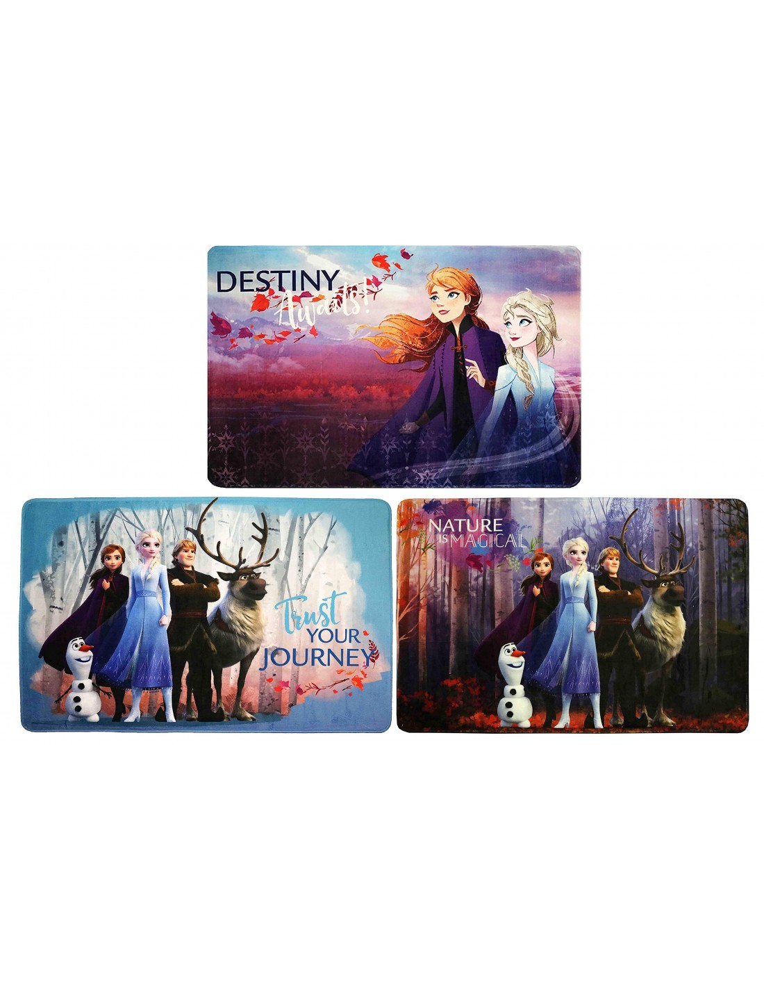 FROZEN2 TAPPETO GIOCO 76X117CM POLIESTERE su TreG Ingrosso