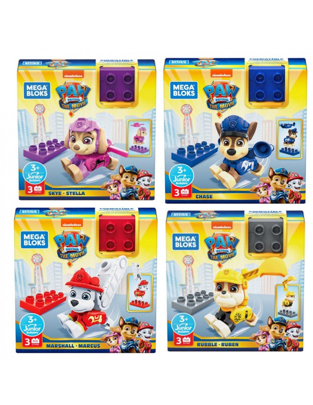 PAW PATROL GYH89 PERSONAGGI ASSORTITI su TreG Ingrosso