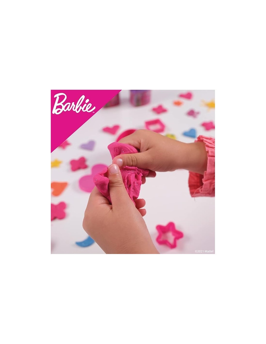 BARBIE 88744 VASETTO PASTA GLITTER MODELLABILE su TreG Ingrosso