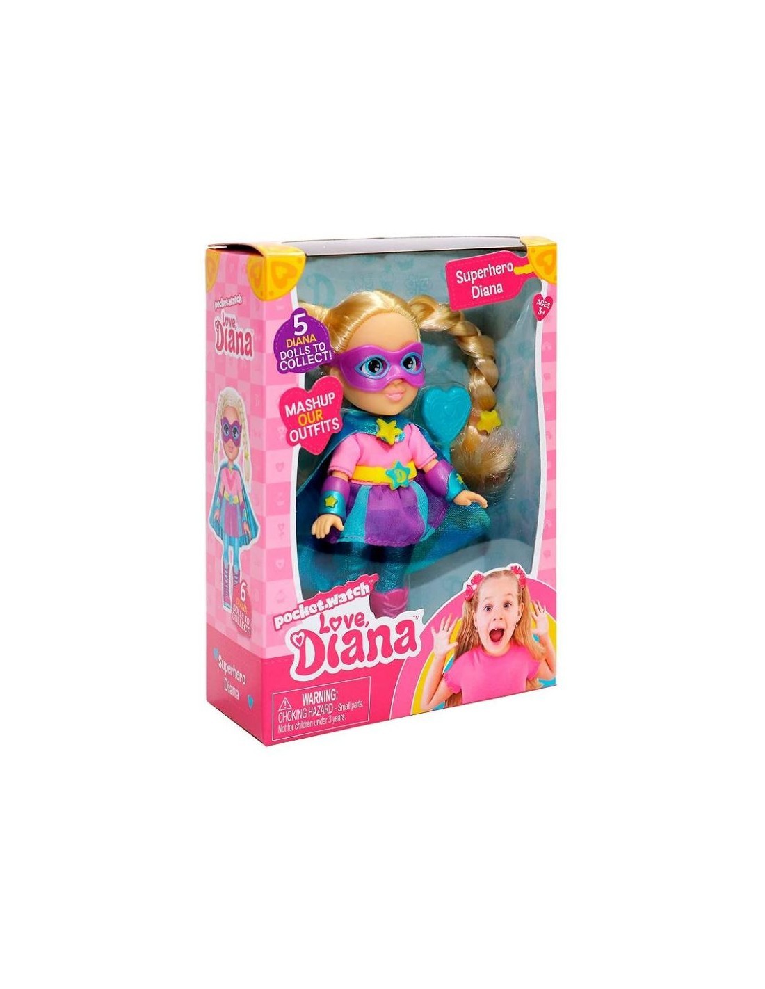 LOVE DIANA LVE06000 BAMBOLA 15CM su TreG Ingrosso