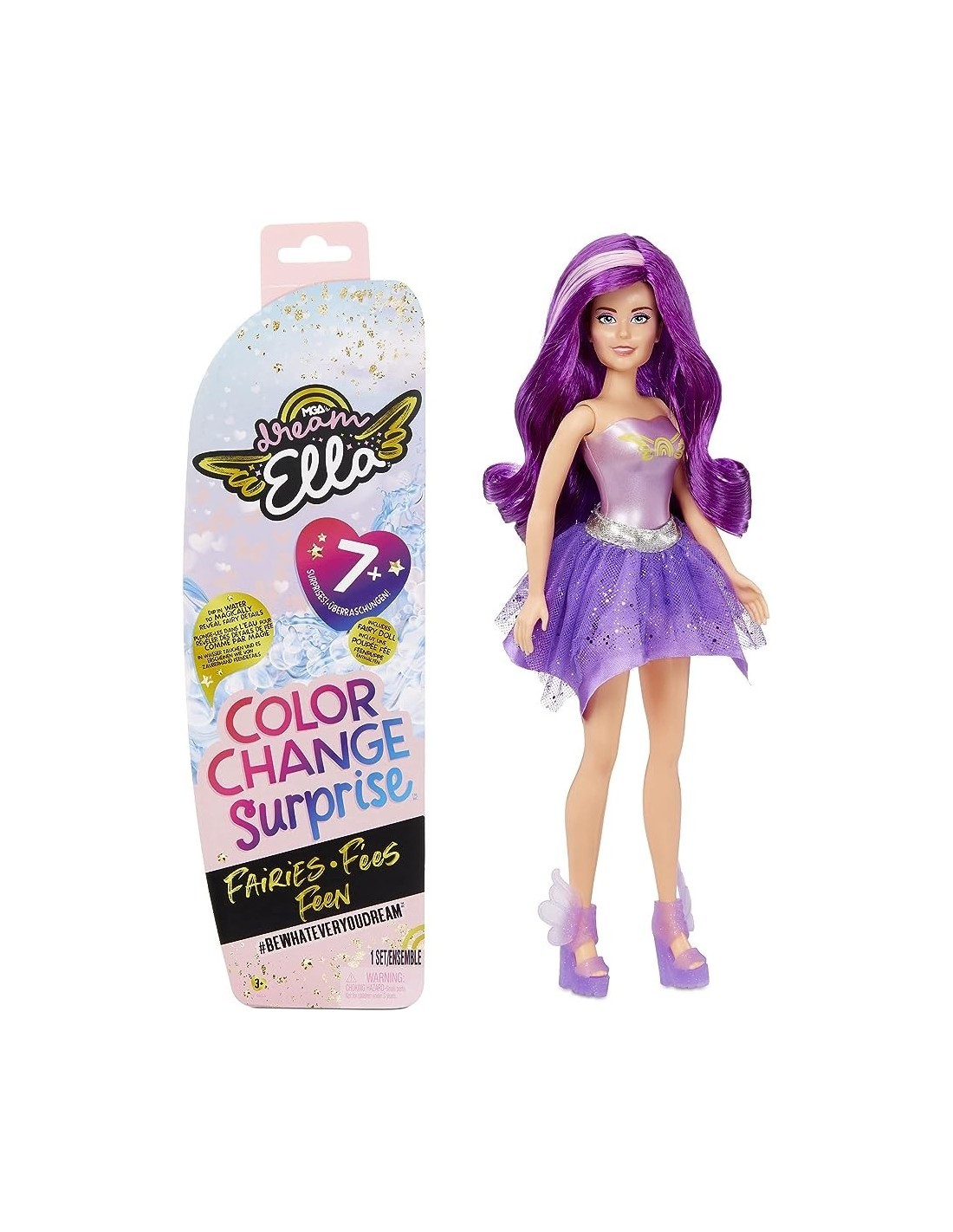 DREAM ELLA 577997 BAMBOLA CAMBIA COLORE ASSORTITA su TreG Ingrosso