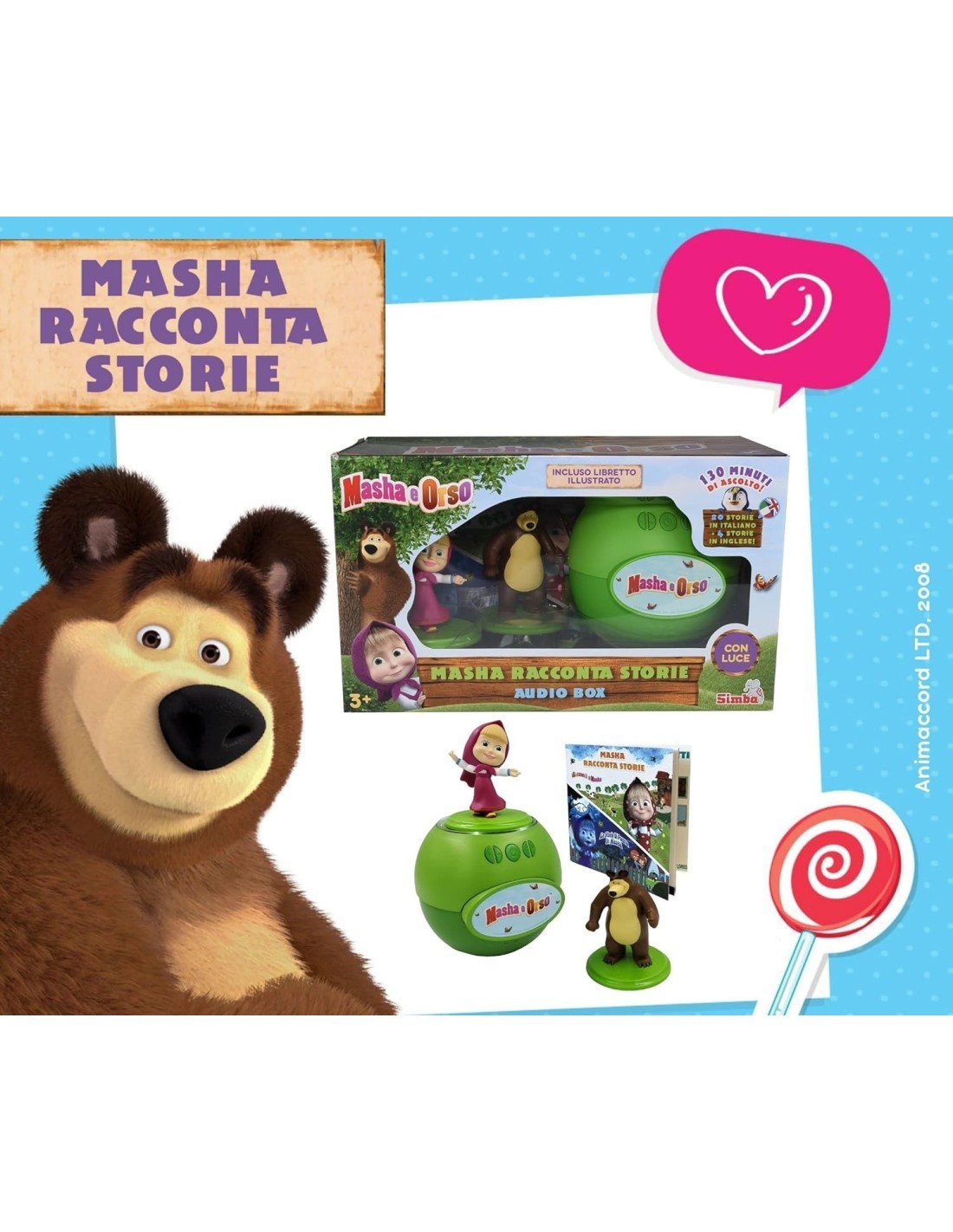 MASHA ORSO 7101100076 RACCONTA STORIE su TreG Ingrosso