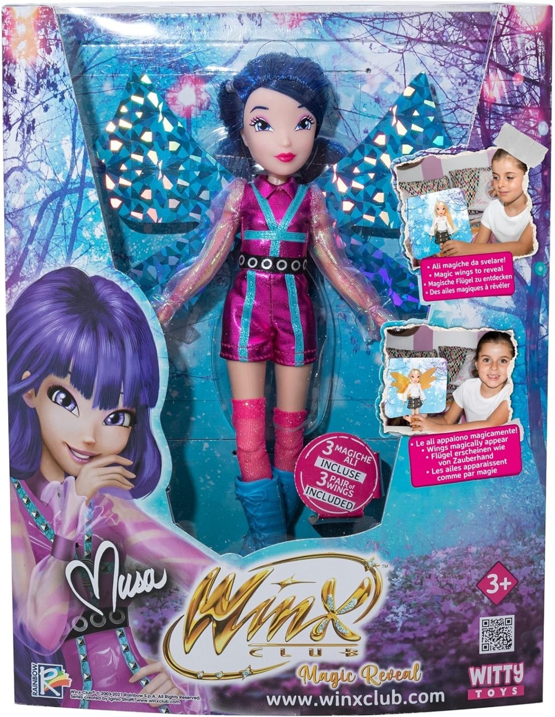 WINX 21291497 BAMBOLA MAGIC REVEAL ASSORTITO su TreG Ingrosso