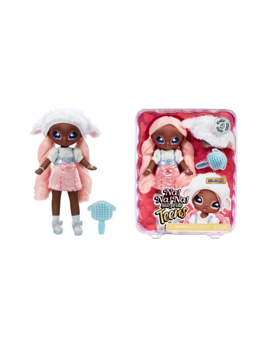 NA NA NA SURPRISE 575504EUC LILA LAMB su TreG Ingrosso