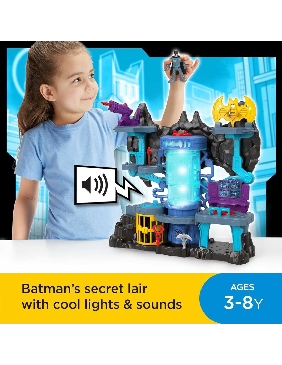 IMAGINEXT GYV24 BATCAVERNA BAT TECH su TreG Ingrosso