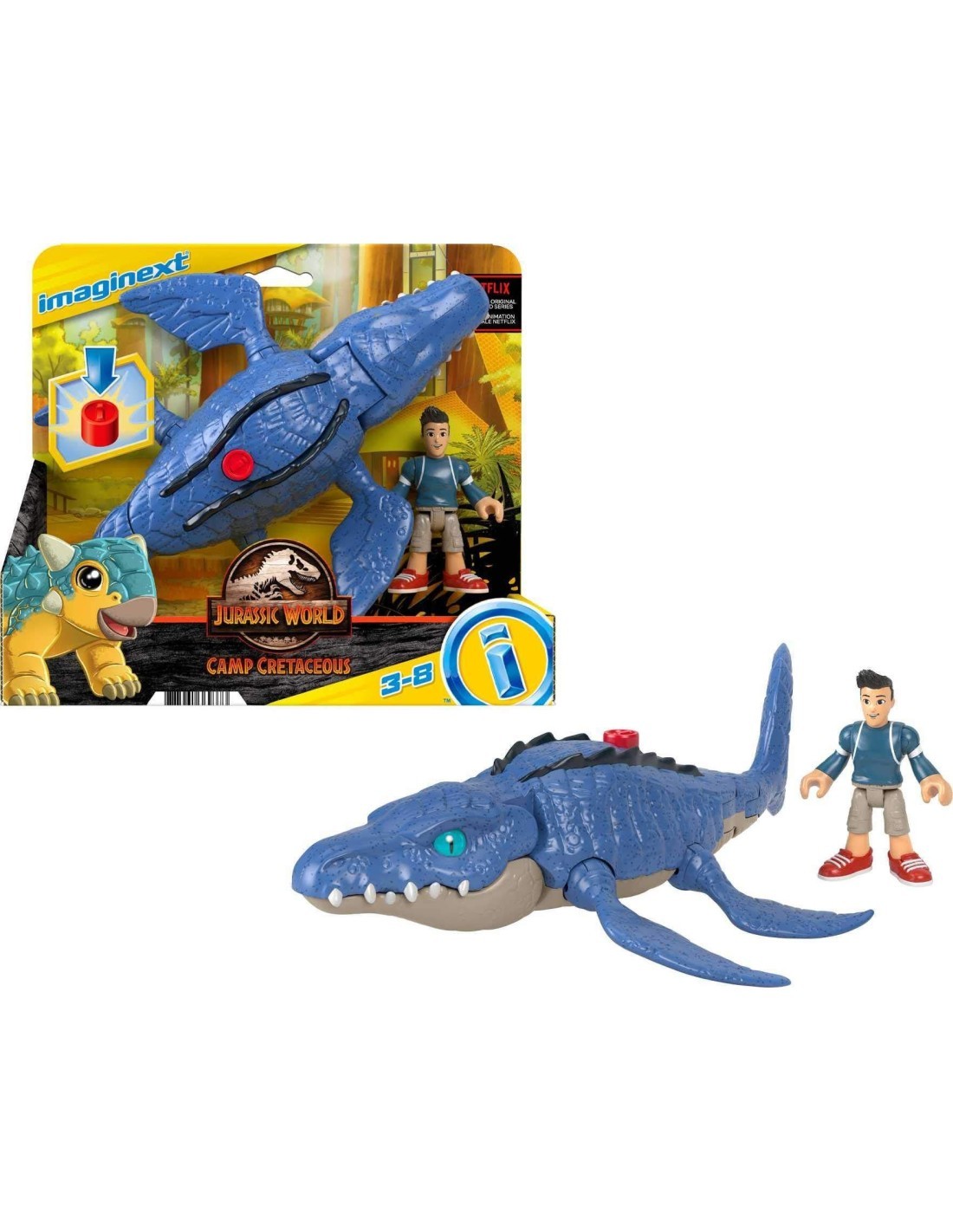 IMAGINEXT FMX88 DINOSAURO CON PERSONAGGIO ASSORTITO su TreG Ingrosso