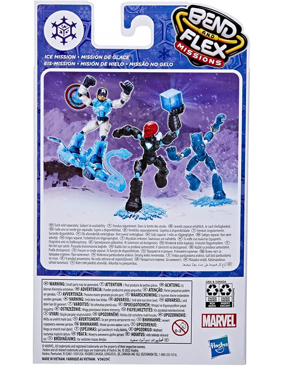 AVENGERS F4015 BLACK PANTHER ICE MISSION su TreG Ingrosso