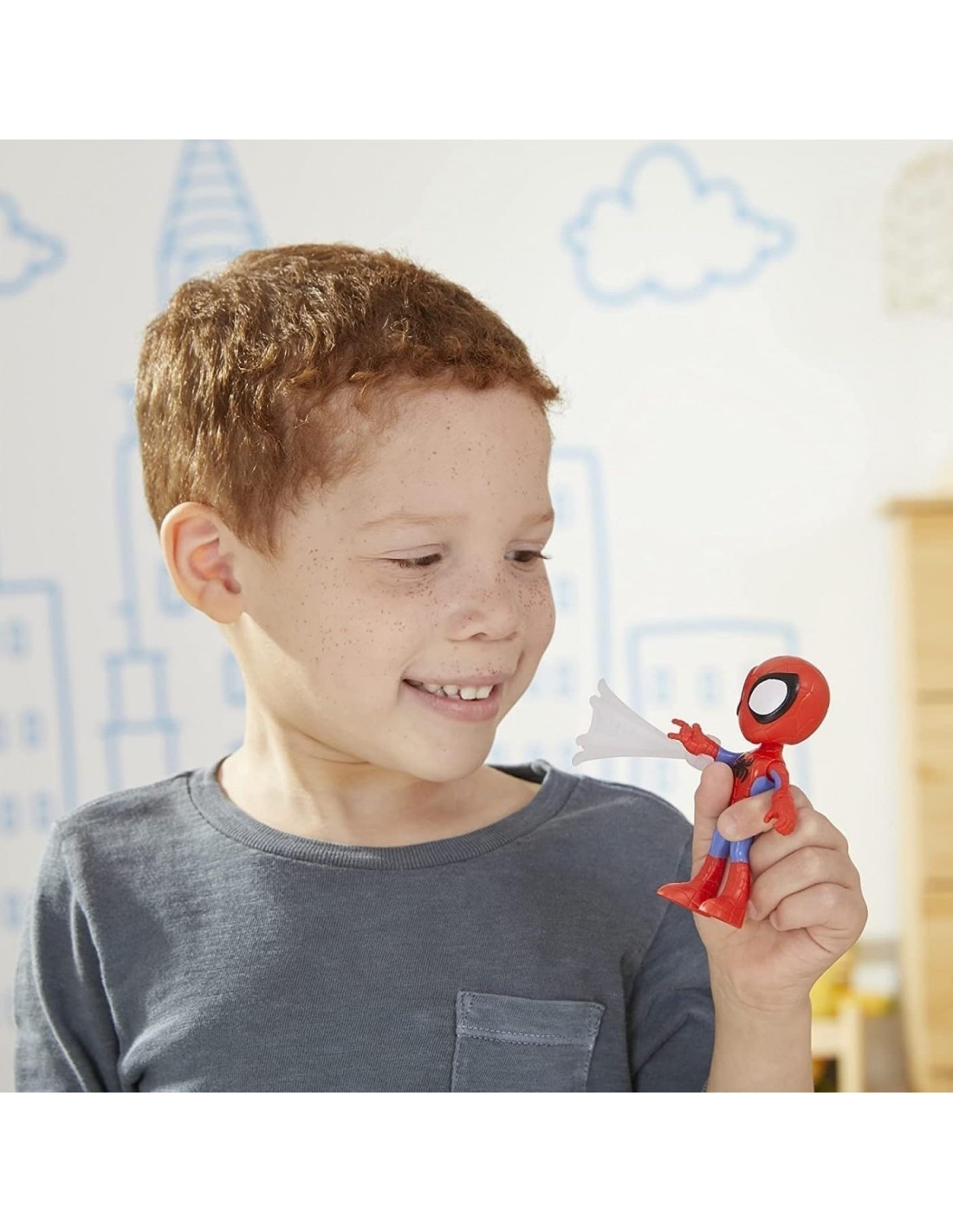 SPIDEY F3986 MEGA SPIDEY CON ACCESSORIO su TreG Ingrosso