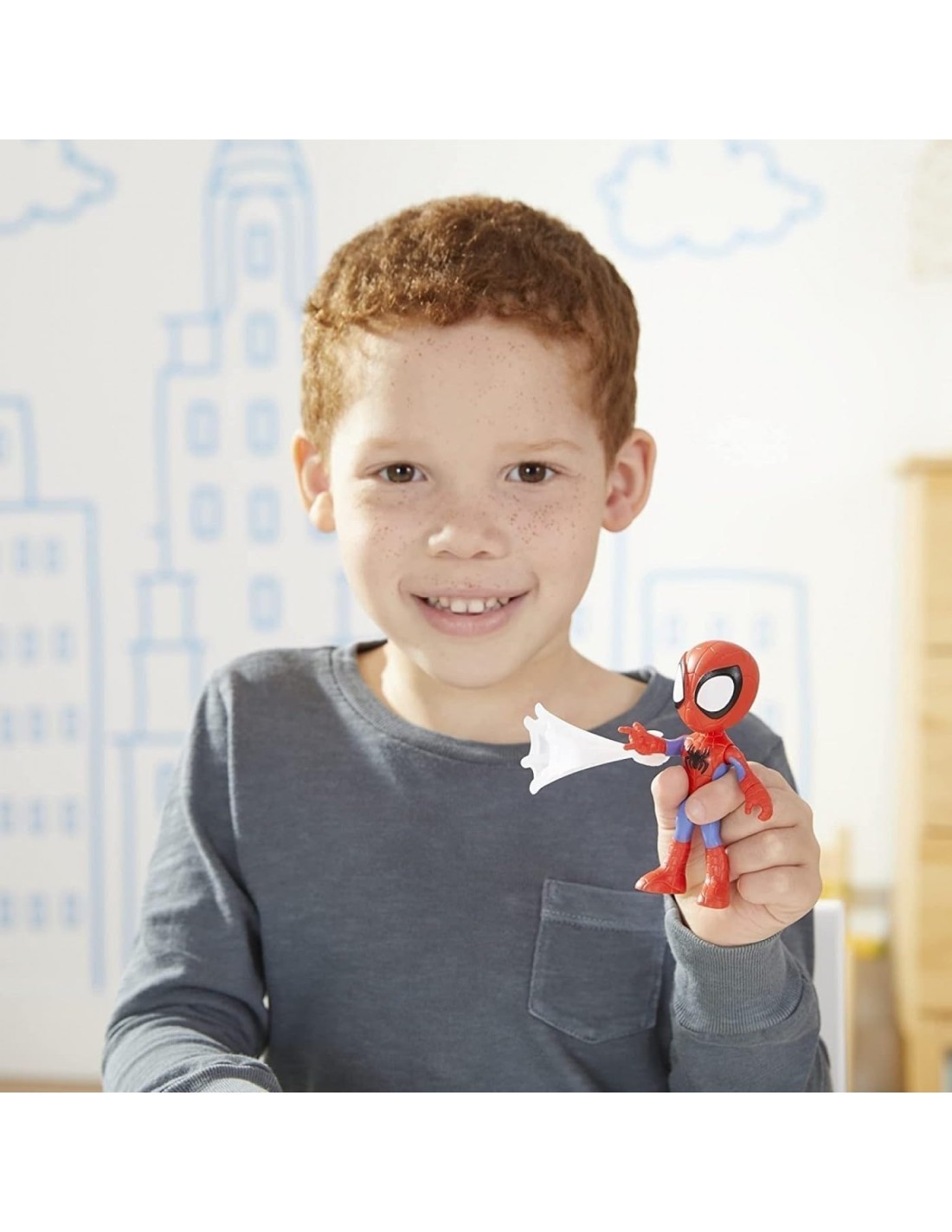 SPIDEY F3986 MEGA SPIDEY CON ACCESSORIO su TreG Ingrosso
