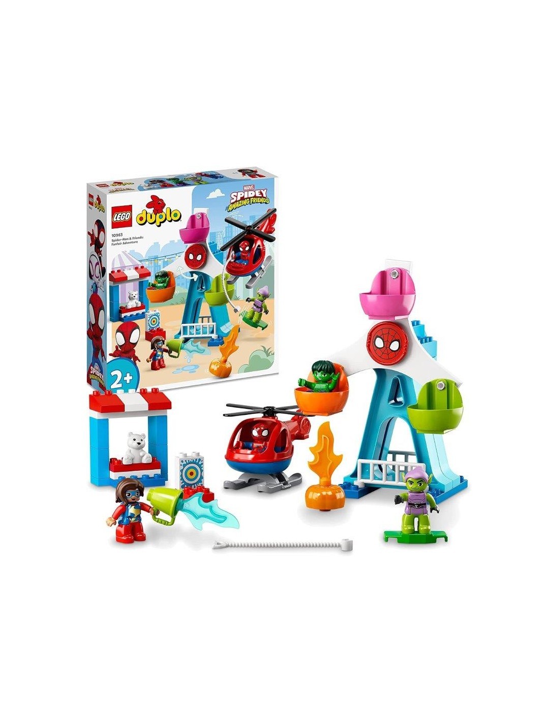 DUPLO 10963 SPIDERMAN AVVENTURA AL LUNA-PARK su TreG Ingrosso