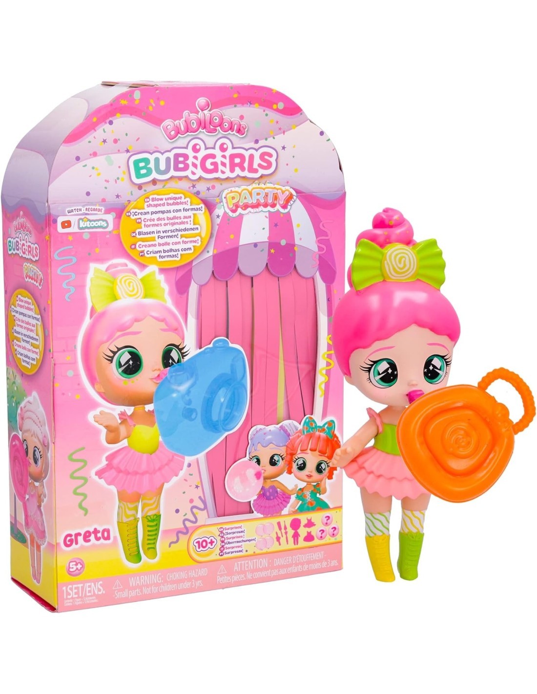 BUBILOONS 88863 BUBIGIRLS ASSORTITE su TreG Ingrosso