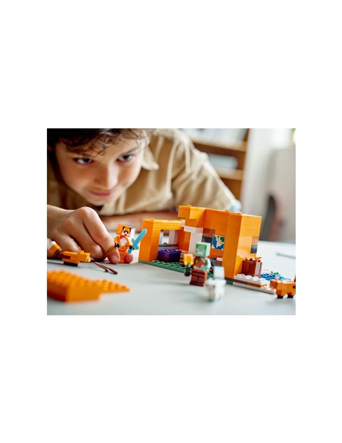 MINECRAFT 21178 CAPANNO DELLA VOLPE su TreG Ingrosso