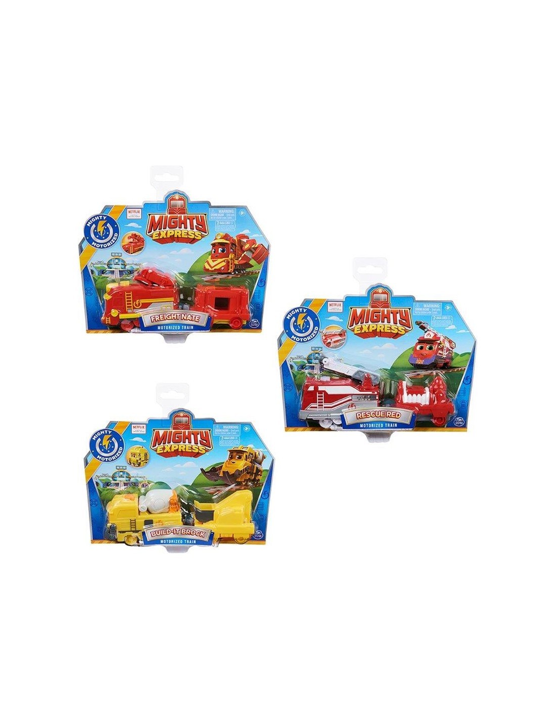 MIGHTY EXPRESS 6060199 TRENI MOTORIZZATI ASSORTITI su TreG Ingrosso