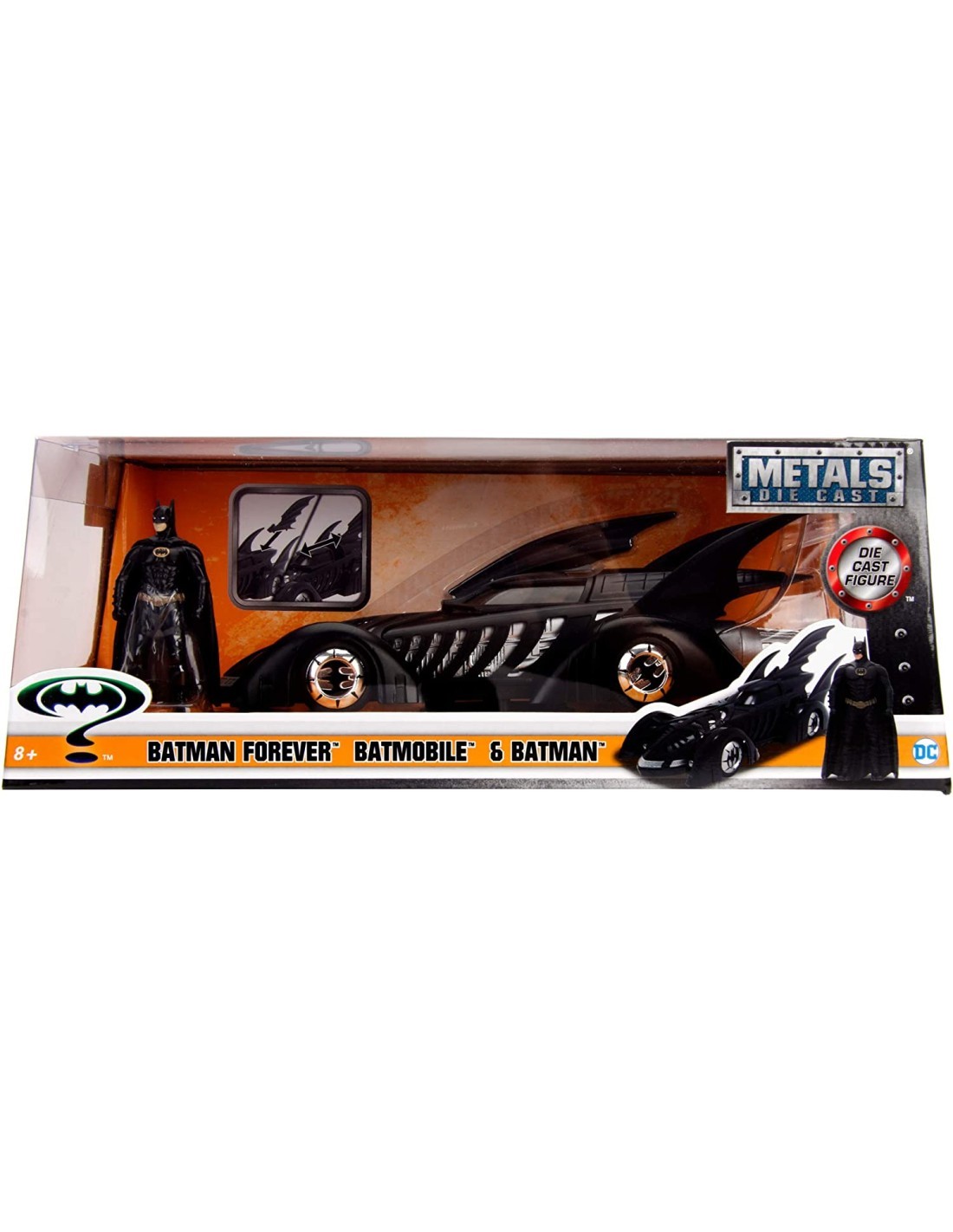 BATMAN 253215003 BATMAN FOREVER E BATMOBILE 1:24 su TreG Ingrosso