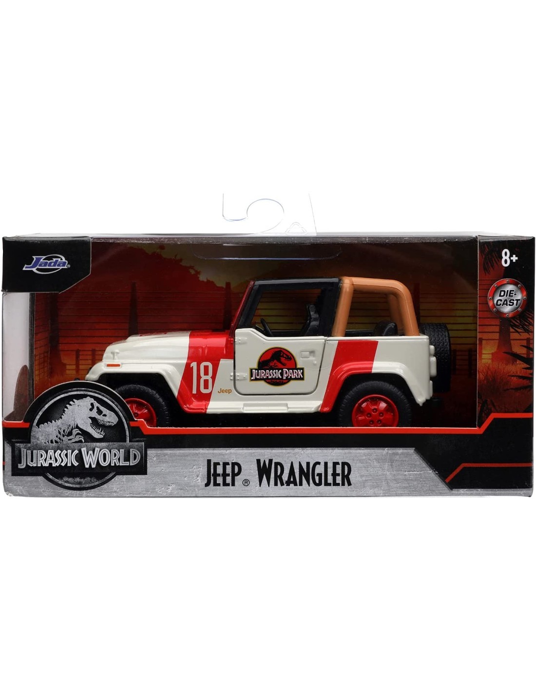 JURASSIC WORLD 253252019 JEEP WRANGLER 1:32 su TreG Ingrosso