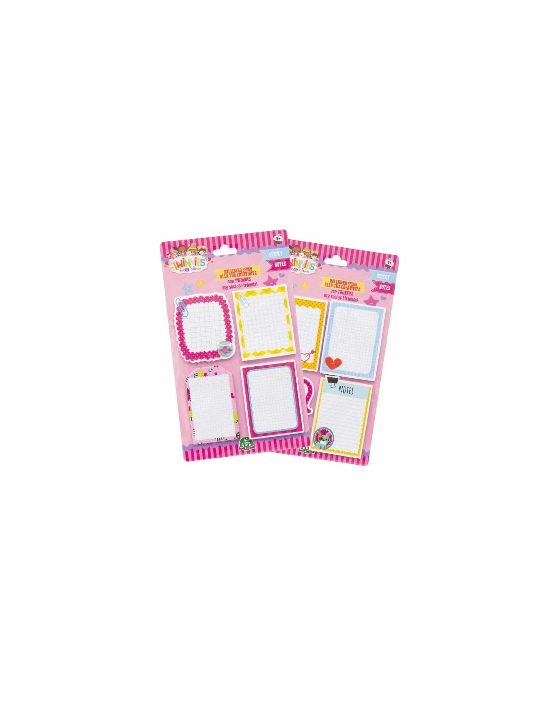 TWINNIES TNN04000 STICKY NOTES su TreG Ingrosso