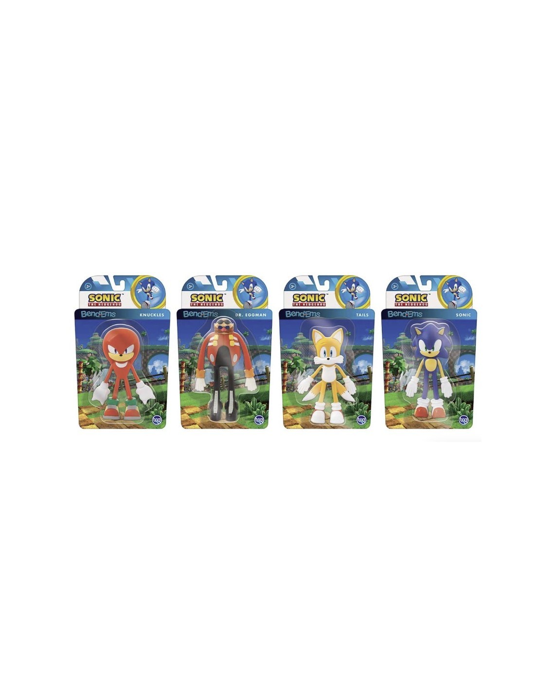 SONIC 21738811 PERSONAGGI BEND'EMS ASSORTITI su TreG Ingrosso