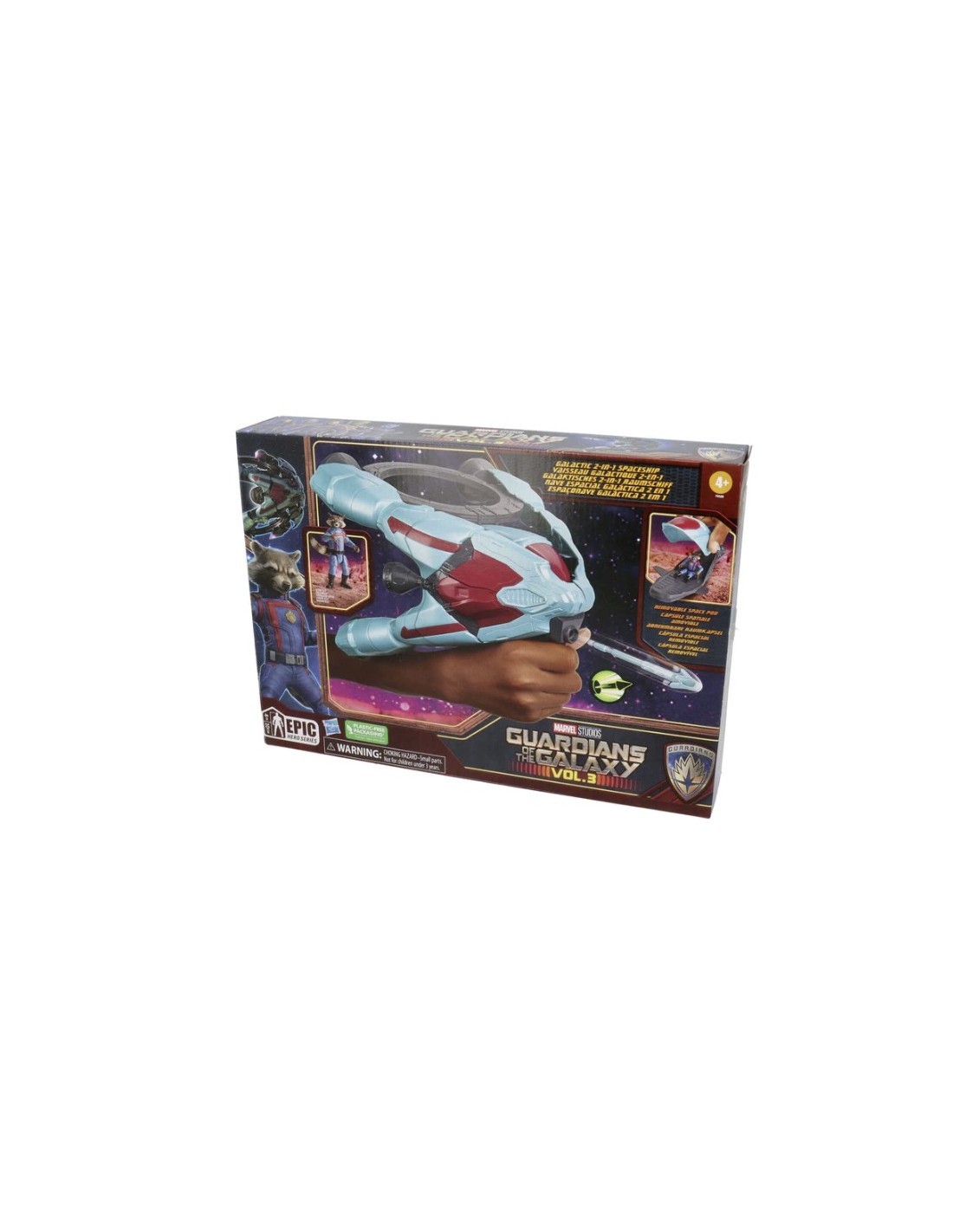 AVENGERS F6588 ROCKET CON VEICOLO 2IN1 su TreG Ingrosso