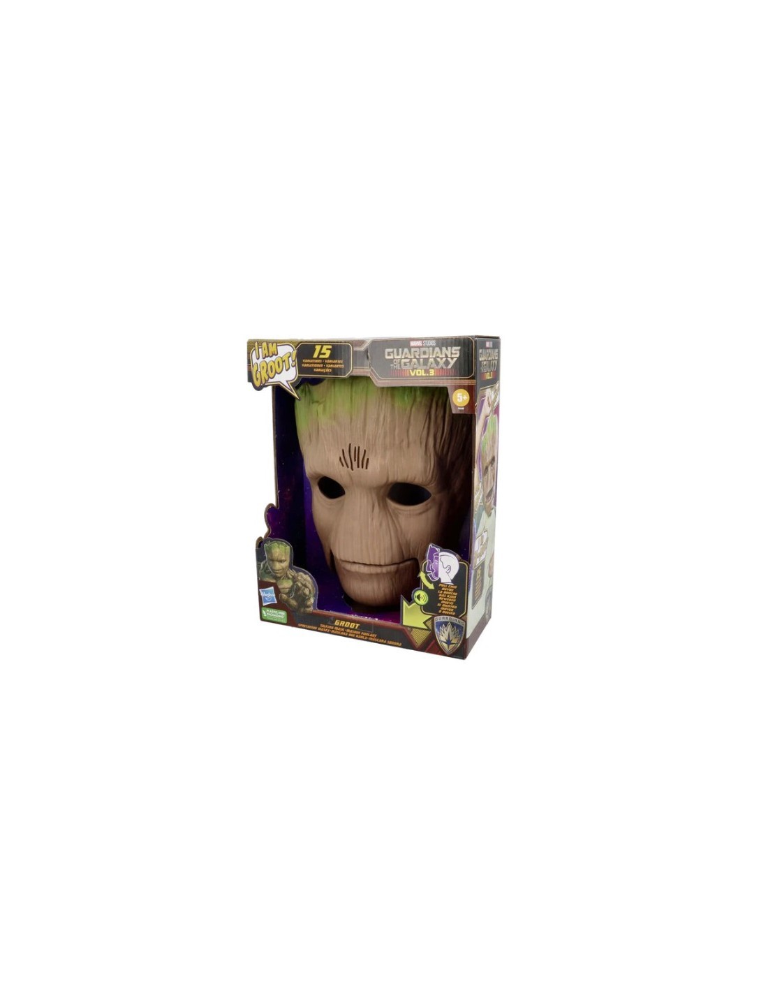 AVENGERS F6590 GROOT MASCHERA ELETTRONICA su TreG Ingrosso