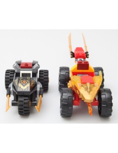 NINJAGO 71789 BATTAGLIA SU AUTO E MOTO DI KAI E RAS su TreG Ingrosso