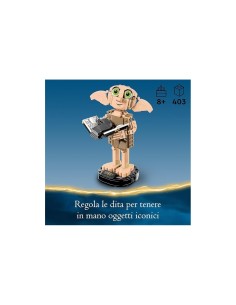 HARRY POTTER 76421 DOBBY L'ELFO DOMESTICO su TreG Ingrosso