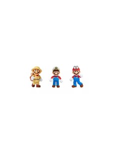 SUPER MARIO 406534 SET 3 PERSONAGGI 10CM su TreG Ingrosso