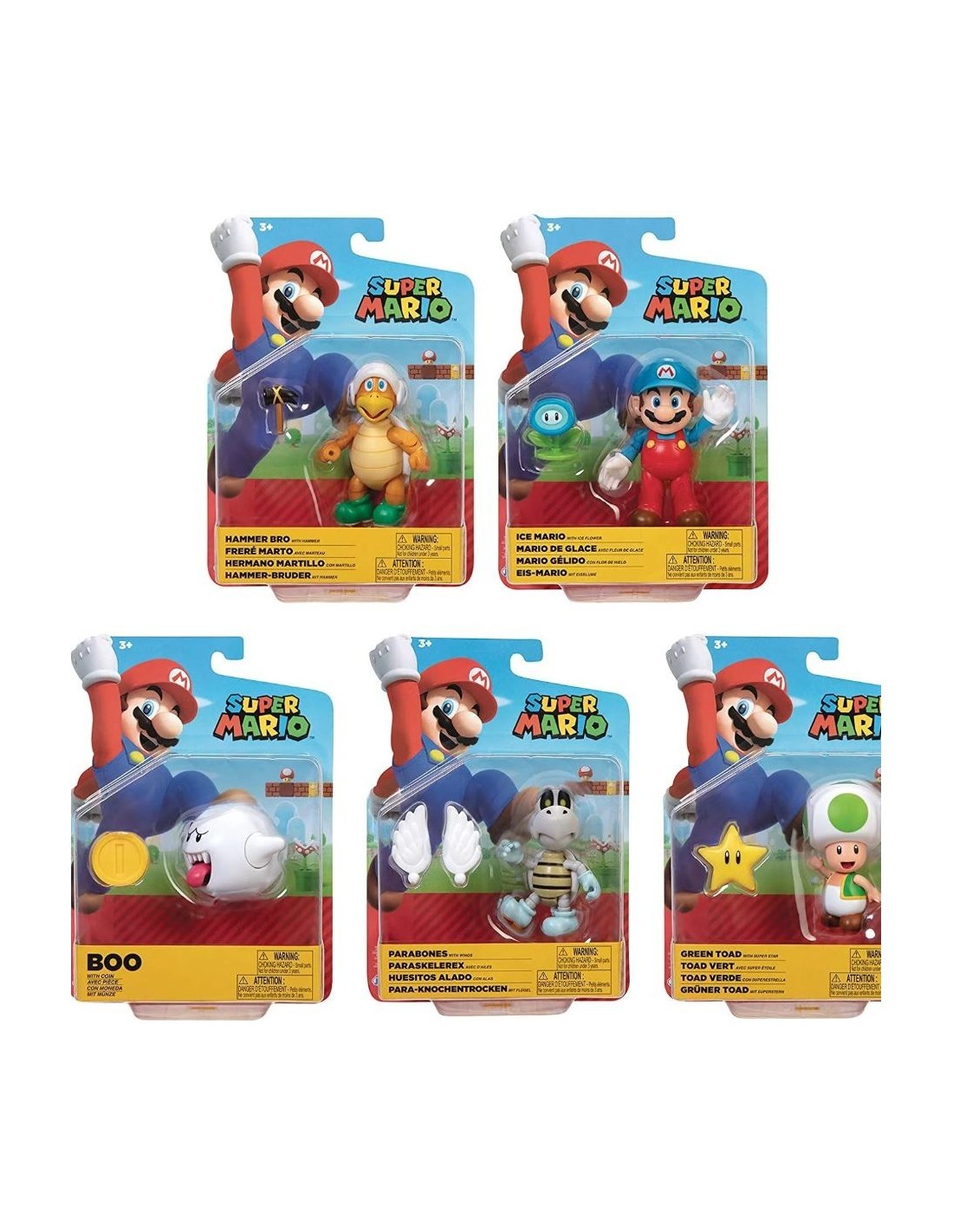 SUPERMARIO 406784 PERSONAGGIO 10CM ASSORTITO su TreG Ingrosso