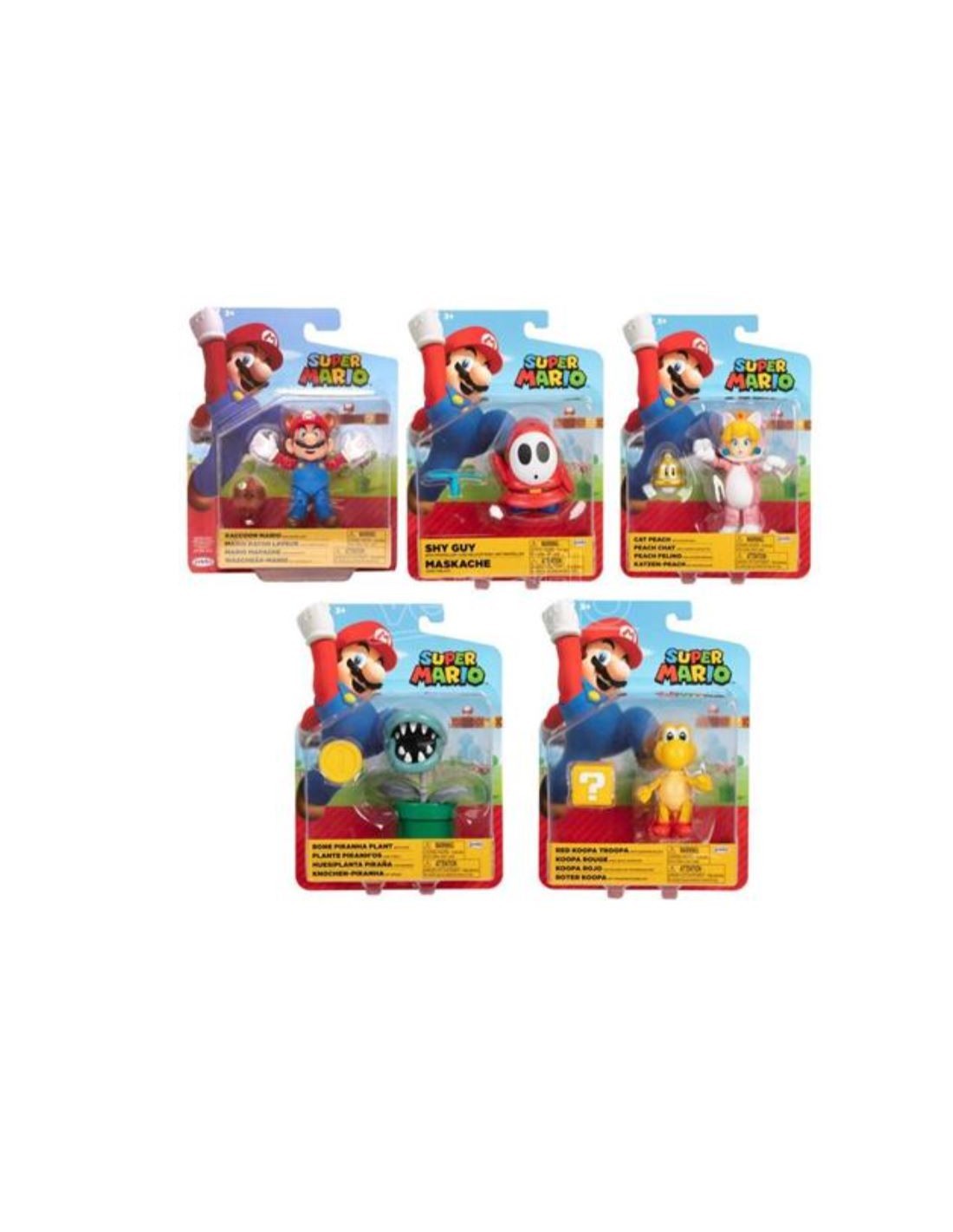 SUPERMARIO 411774 PERSONAGGIO 10CM ASSORTITO su TreG Ingrosso