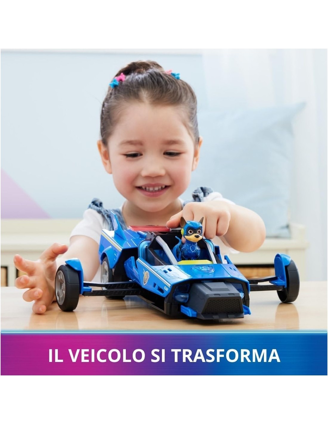 PAW PATROL 6067497 CHASE DELUXE CRUISER su TreG Ingrosso